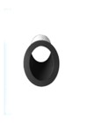 Zder do murovaného komína pod uhlom 45 ° / 180 mm