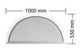Podkladové sklo LISABON 6mm