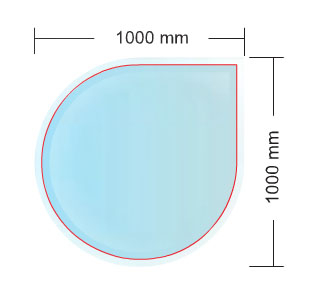 Podkladové sklo MONACO 6mm